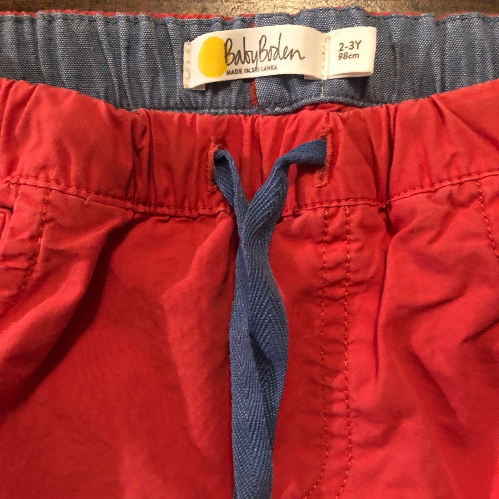 Baby Boden roll up optional pants